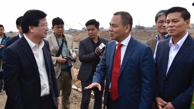 Soi tiến độ siêu dự án sản xuất ô tô Vinfast