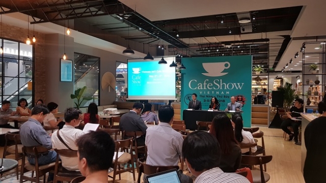 Nhiều cơ hội quảng bá hạt cà phê Việt tại triển lãm Cafe Show Việt Nam 2018