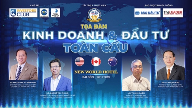 Doanh nhân Việt trước cơ hội kinh doanh và đầu tư toàn cầu