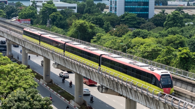 Đường sắt trên cao Nhổn - Ga Hà Nội trước ngày vận hành