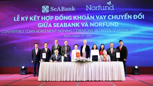 Norfund cấp khoản vay chuyển đổi 30 triệu USD cho SeABank