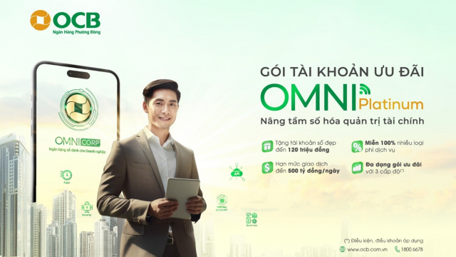 Số hóa doanh nghiệp với gói tài khoản ưu đãi OMNI Platinum