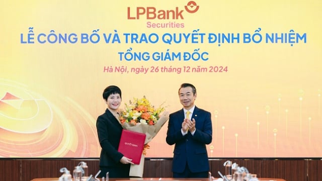 Bà Vũ Ngọc Anh làm Tổng giám đốc LPBS