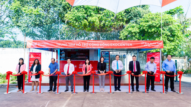 Coca-Cola Việt Nam khánh thành EkoCenter Long An