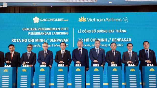 Vietnam Airlines công bố đường bay thẳng TP.HCM - Bali