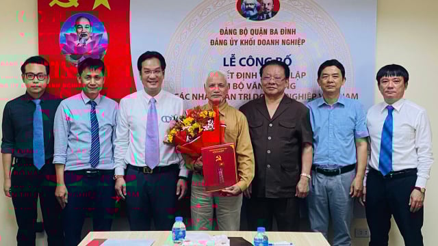 Thành lập Chi bộ Văn phòng Hội Các nhà quản trị doanh nghiệp Việt Nam