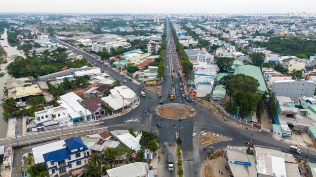 Hình hài miền Tây hậu sáp nhập tỉnh, thành phố