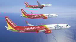  Vietjet ghi nhận doanh thu 'bay cao' gần 18,000 tỷ đồng trong quý I/2025