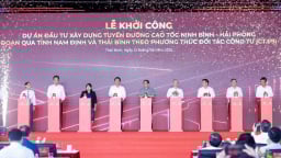  Khởi công tuyến cao tốc huyết mạch qua Thái Bình, Nam Định
