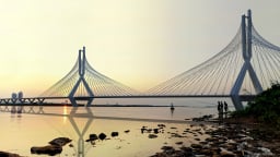 Hà Nội khởi công cầu Tứ Liên bắc qua sông Hồng