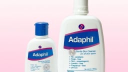 Thu hồi sữa rửa mặt Adaphil Gentle Skin Cleanser chứa hai chất bảo quản Methylparaben và Propylparaben