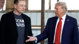Ông Trump và Elon Musk vừa tranh cãi đã thổi bay 152 tỷ USD vốn hóa Tesla