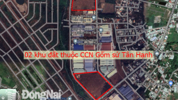 Đồng Nai đấu giá quyền sử dụng 2 khu đất thuộc cụm công nghiệp Gốm sứ Tân Hạnh