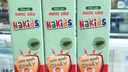Thu hồi toàn quốc dầu gội Nakids làm sạch chấy