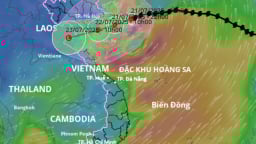 Dự báo bão WIPHA đổ bộ vào tối nay, 6 địa phương mưa lớn do ảnh hưởng bão số 3