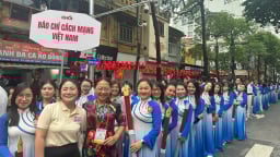 Khối Báo chí Cách mạng Việt Nam sẵn sàng cho sơ duyệt diễu binh, diễu hành A80