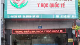 Hà Nội: Phòng khám đa khoa Y học Quốc tế chính thức bị thu hồi giấy phép