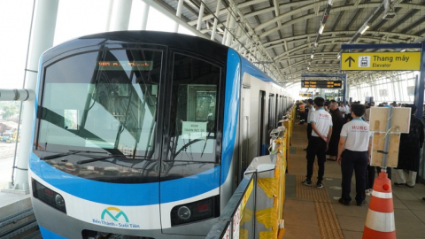 TP HCM chính thức chốt giá vé đi tàu điện metro số 1 chỉ 40.000 đồng đi không giới hạn trong ngày