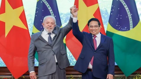 Quyết tâm đưa kim ngạch thương mại Việt Nam - Brazil lên 15 tỷ USD