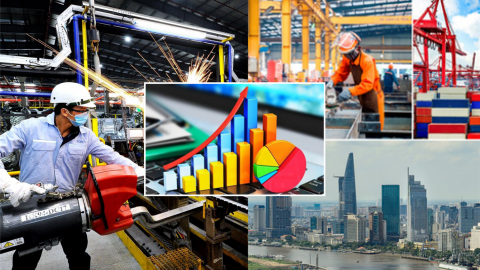 WB điều chỉnh dự báo tăng trưởng GDP năm 2025 Việt Nam xuống 5,8% duy trì ổn định