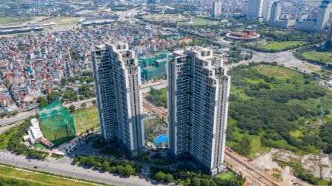 Điều chỉnh 1.790 m2 đất văn phòng sang chung cư tại dự án Mỹ Đình Pearl 