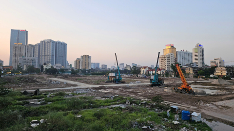 Lộ diện những hình ảnh đầu tiên tại dự án 'đất vàng' 148 Giảng Võ sau hơn 2 thập kỷ bất động