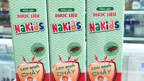Thu hồi toàn quốc dầu gội Nakids làm sạch chấy