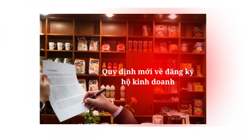 Quy định mới về đăng ký hộ kinh doanh