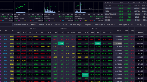 NÓNG: VN-Index vượt đỉnh lịch sử