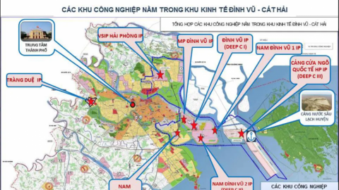 Hải Phòng điều chỉnh cục bộ quy hoạch chung Khu kinh tế Đình Vũ – Cát Hải