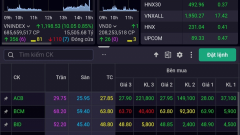 VN-Index tăng 10 điểm phiên giao dịch cuối năm, nhà đầu tư nhiều nhóm cổ phiếu 'ăn Tết Nguyên đán to'