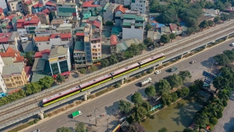 Hà Nội: Đẩy mạnh đầu tư xây dựng mạng lưới đường sắt đô thị nhằm giảm ùn tắc, ô tô vào nội đô