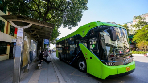 Hà Nội đặt mục tiêu sử dụng 100% xe buýt điện