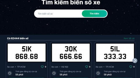 Các trường hợp bị truất quyền tham gia đấu giá biển số xe