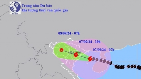 CẬP NHẬT: Bão số 3 - YAGI giật cấp 16 đổ bộ Quảng Ninh-Hải Phòng, Hà Nội có khả năng gió giật cấp 10