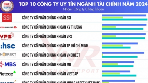 Top 10 Công ty uy tín ngành Tài chính năm 2024