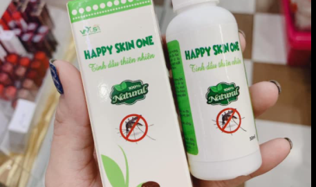 Bộ Y tế đình chỉ lưu hành và thu hồi mỹ phẩm Tinh dầu thiên nhiên Happy Skin One