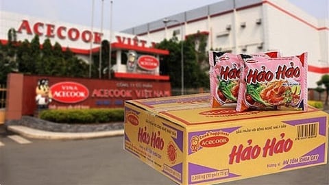 Pháp thu hồi mì tôm Hảo Hảo và nhiều loại sản phẩm của Acecook Việt Nam
