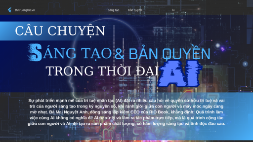 Câu chuyện sáng tạo và bản quyền trong thời đại AI 