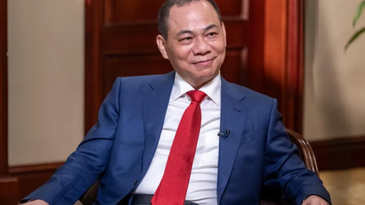 Sau phiên giao dịch chứng khoán ngày 20/5 tài sản tỷ phú Phạm Nhật Vượng đạt hơn 10 tỷ USD, vượt Chủ tịch Tập đoàn Samsung Jay Y. Lee