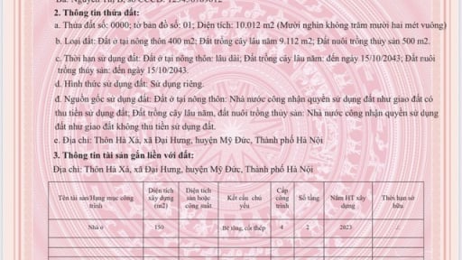 Đề xuất mẫu 'sổ hồng, sổ đỏ' mới có mã QR
