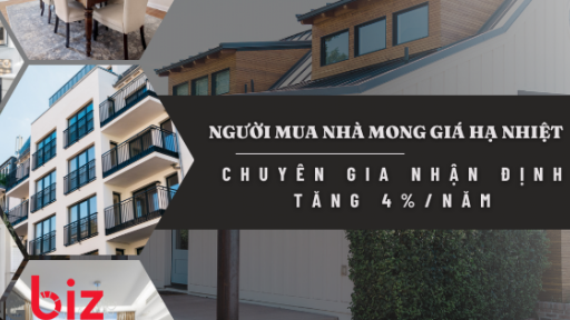 Người mua nhà mong giá hạ nhiệt, chuyên gia nhận định tăng 4%/năm