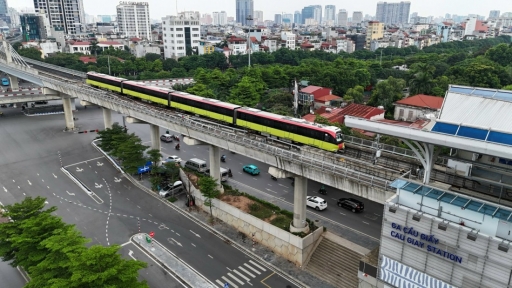 Giá vé metro Nhổn-Ga Hà Nội chỉ 12.000 đồng/lượt đi cả tuyến