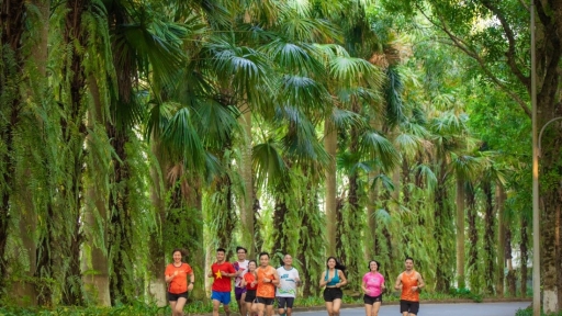 Trải nghiệm độc đáo tại cung đường Ecopark Marathon 2023