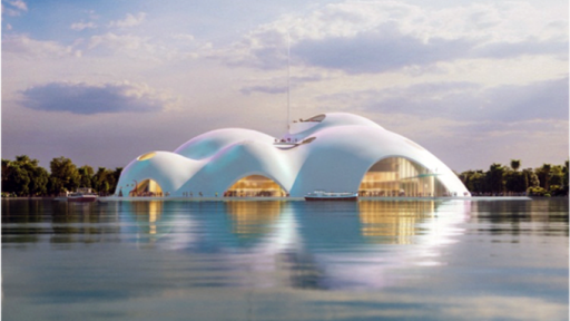 Hà Nội dự kiến xây nhà hát Opera 13.000 m2 nổi trên hồ Đầm Trị