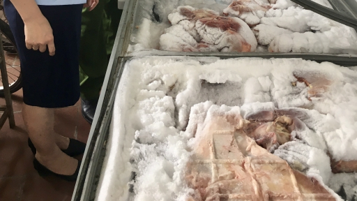 Thái Nguyên: Phát hiện cơ sở kinh doanh tàng trữ hơn 1 tấn thịt lợn bệnh ôi thiu