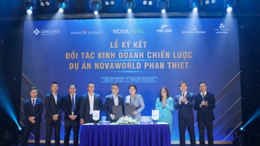 Đất Xanh Miền Bắc 'bắt tay' Tập đoàn Novaland, chính thức phát triển kinh doanh dự án NovaWorld Phan Thiet