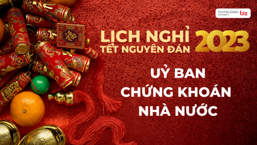 Lịch nghỉ Tết Nguyên đán Quý Mão 2023 của Uỷ ban Chứng khoán nhà nước