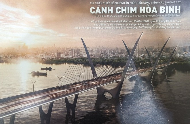 Hà Nội phê duyệt phương án, vị trí xây cầu Thượng Cát bắc qua sông Hồng
