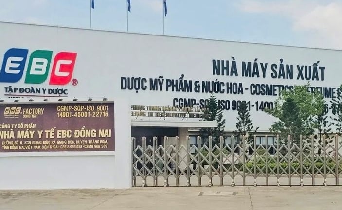 Khởi tố vụ án hình sự 'sản xuất, buôn bán hàng giả' xảy ra tại CTCP Nhà máy y tế EBC Đồng Nai do chồng Đoàn Di Băng phân phối
